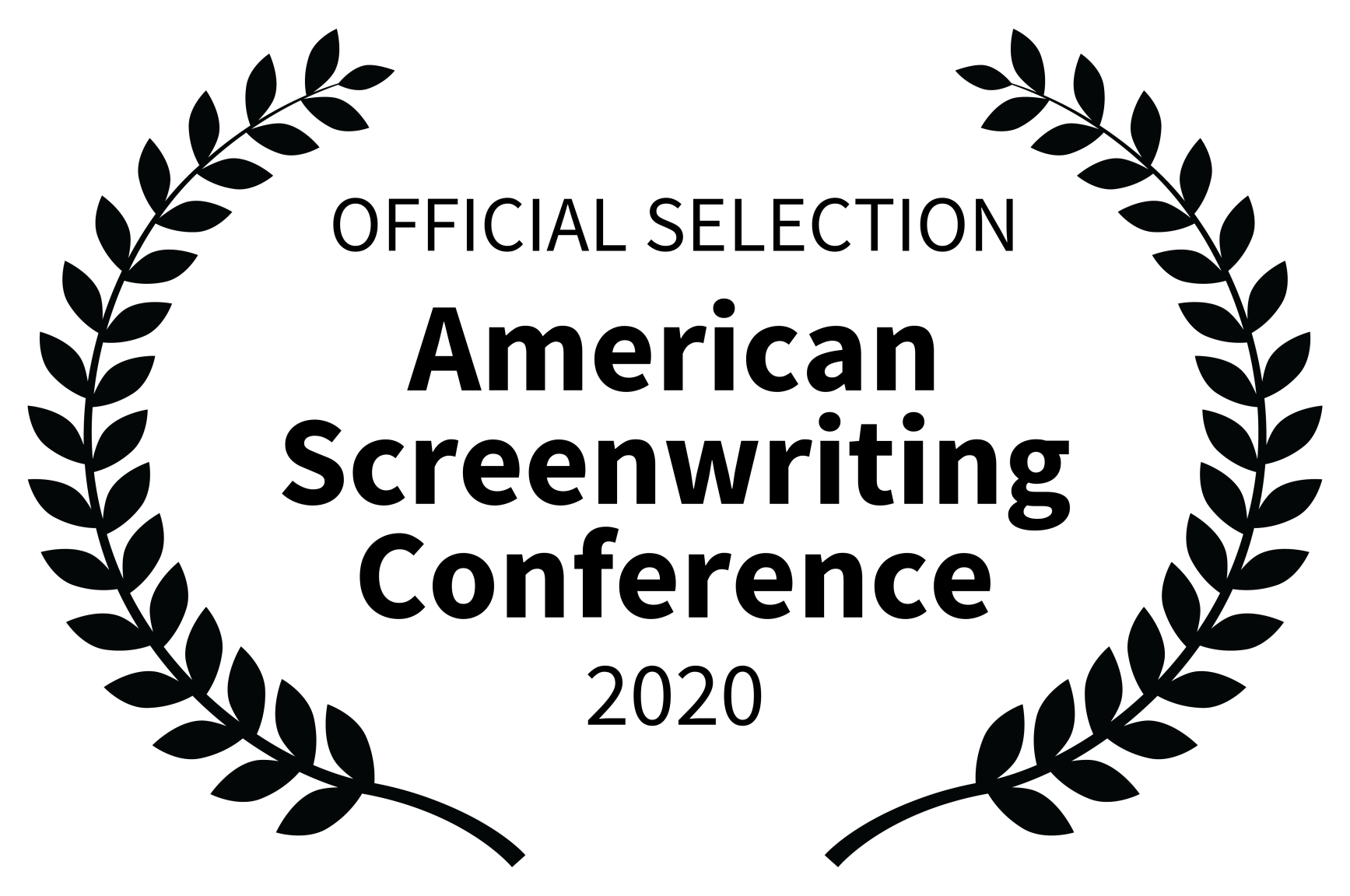 OFFICIAL SELECTION - American Screenwriting Conference - 2020-2 2